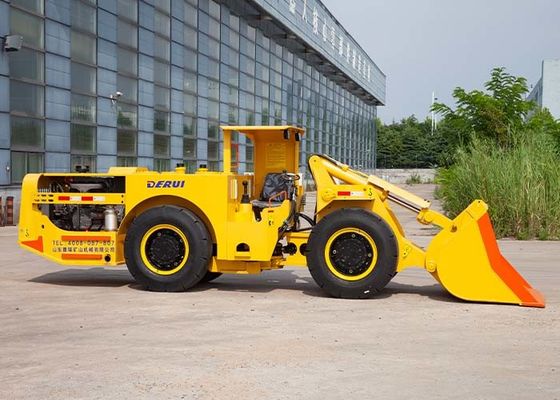 Mesin LHD bawah tanah DERUI DRWJ-1 Underground Wheel Loader Kualitas tinggi