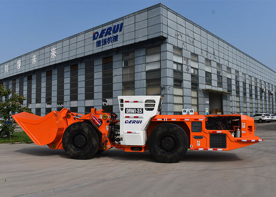 Peralatan bawah tanah tambang ember terbesar DRWJ-3.5 LHD Mining Loader