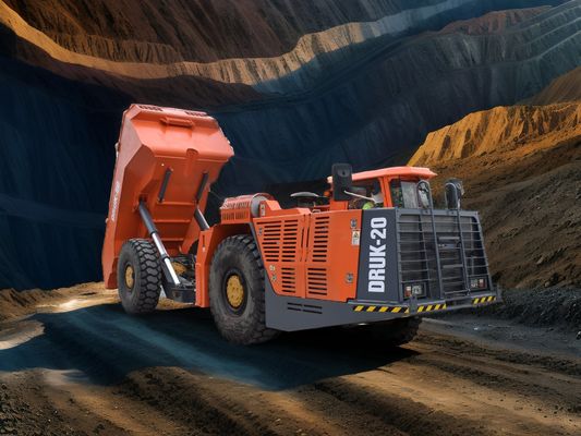 Mining Shuttle Jumper 20 ton Kapasitas muatan Minitruck