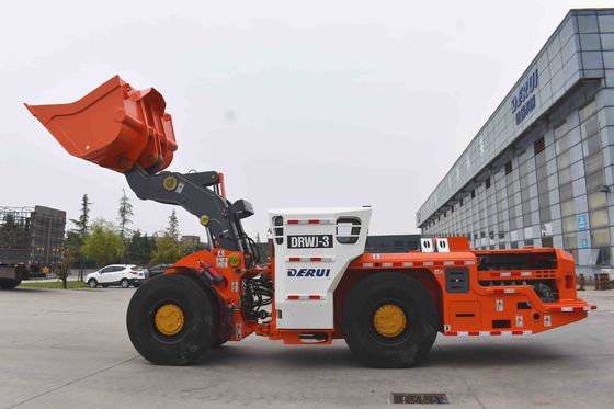 DRWJ-3.5 6.8 Ton Payload LHD Underground Loader Mesin Custom