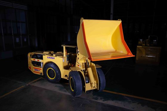 DERUI DRWJ-1 50Hz Underground Mining Loaders Logo Disesuaikan Dengan Remote Control